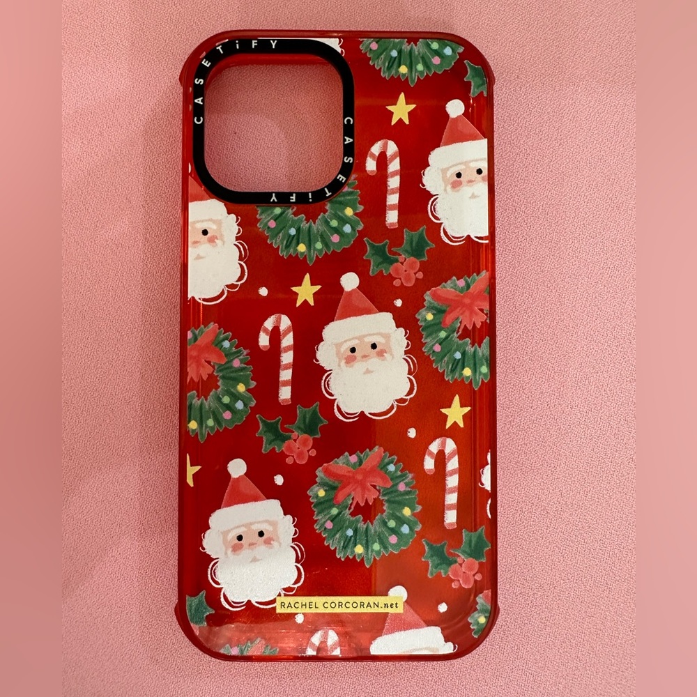 Casetify Cute Christmas Santa Ultra Impact iPhone 13 Pro Max Case